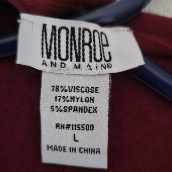 MONROE & MAIN L/S SWEATER TOP - Picture 3 of 4